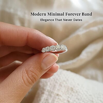 Modani Natural Diamond Ring in 950 Platinum 1.00 ctw (Size 5.0)