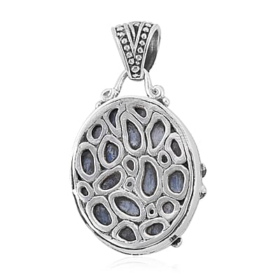 Bali Legacy Kyanite Dragonfly Pendant in Sterling Silver 8 Grams 20.00 ctw