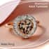 Luxoro 14K Yellow Gold AAA Turkizite Diamond Heart Ring, Halo Ring, Diamond Ring, Wedding Rings, Engagement Ring 2.25 ctw (Size 10) image number 1