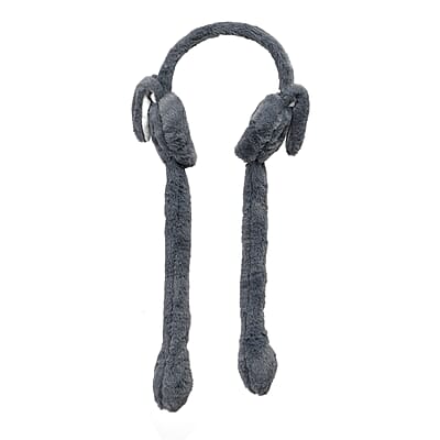 Dark Gray Jumping Earmuffs and Gloves Set – One Size Fits Most