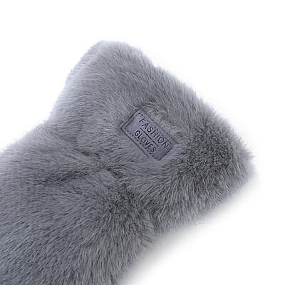 Dark Gray Jumping Earmuffs and Gloves Set – One Size Fits Most