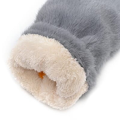 Dark Gray Jumping Earmuffs and Gloves Set – One Size Fits Most