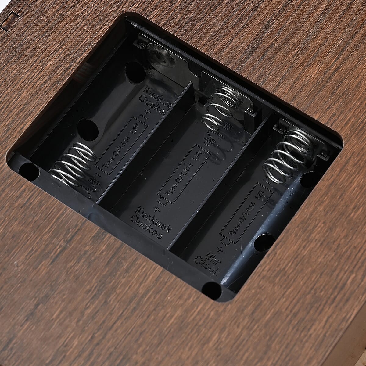 Handcrafted Vintage Pendulum Quartz Movement Reindeer Wall Clock with Sound (Battery Not Included) image number 8