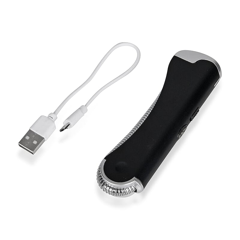 Black Rechargeable Flameless Pocket Electric Lighter