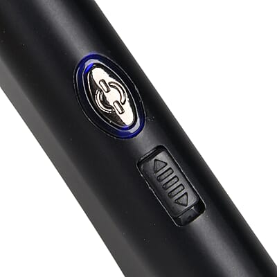 Black Rechargeable Flameless Pocket Electric Lighter