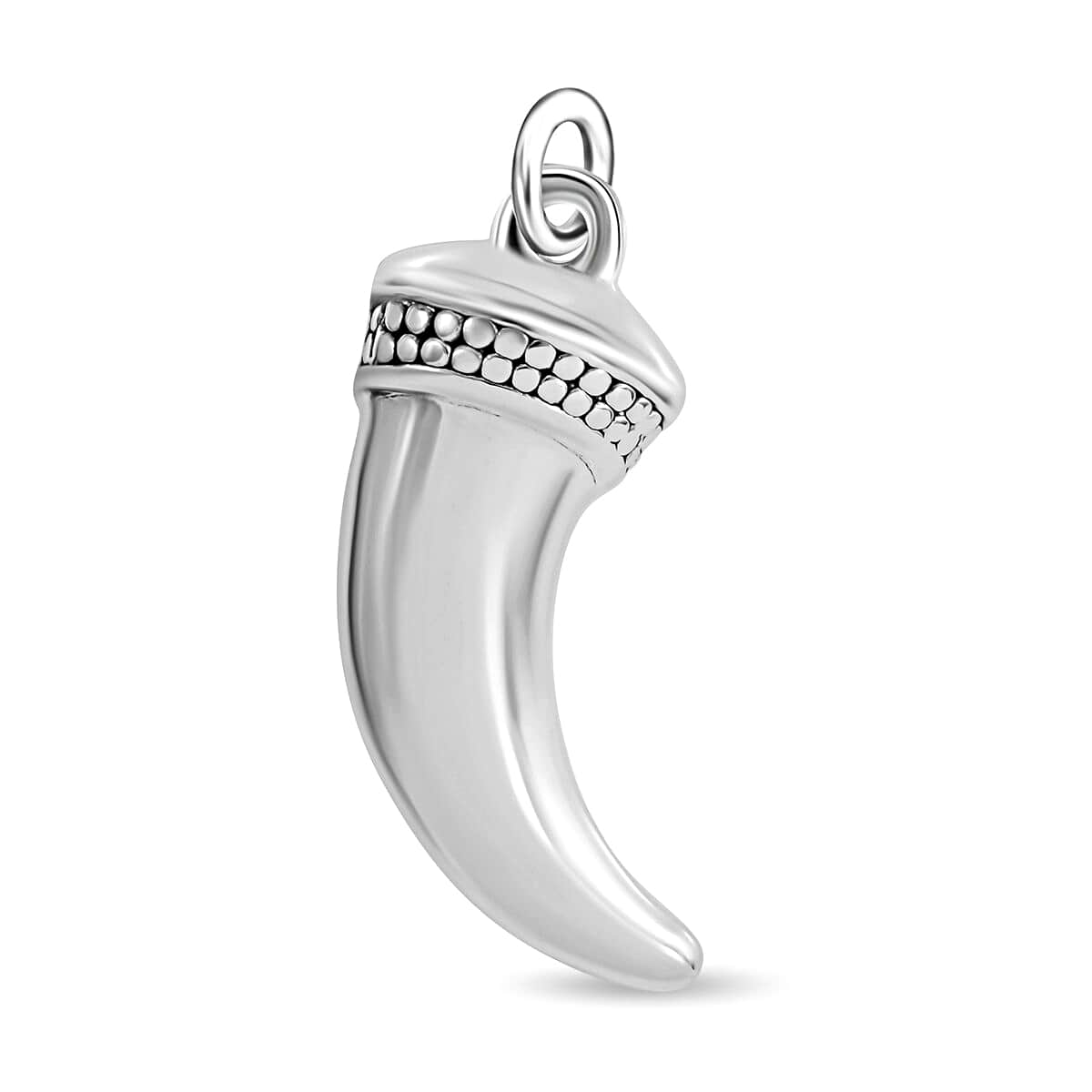 Sterling Silver Horn Pendant 8.5 Grams image number 3