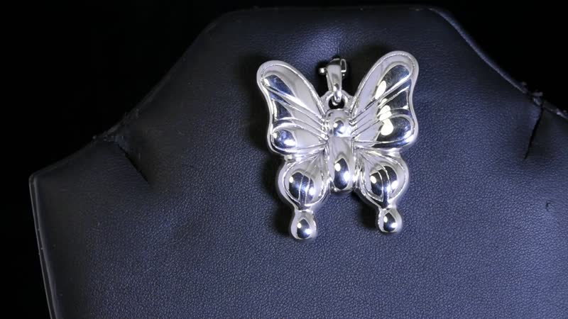 Butterfly Pendant in Sterling Silver 10 Grams
