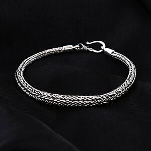 Bali Legacy Sterling Silver Borobudur Chain Bracelet (7.25 In) 30 Grams