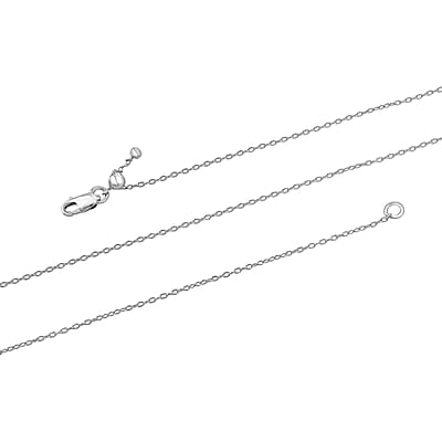 Sterling Silver Necklace 16-24 Inches 2.20 Grams