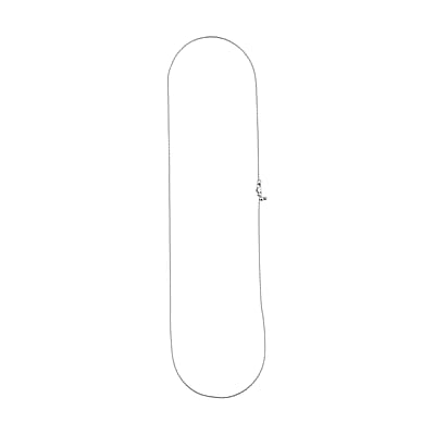 Sterling Silver Necklace 16-24 Inches 2.20 Grams