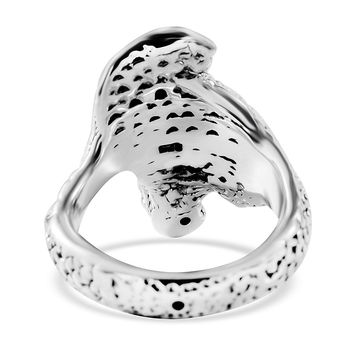 Sterling Silver Dragon Ring (Size 6.0) 4.50 Grams image number 3