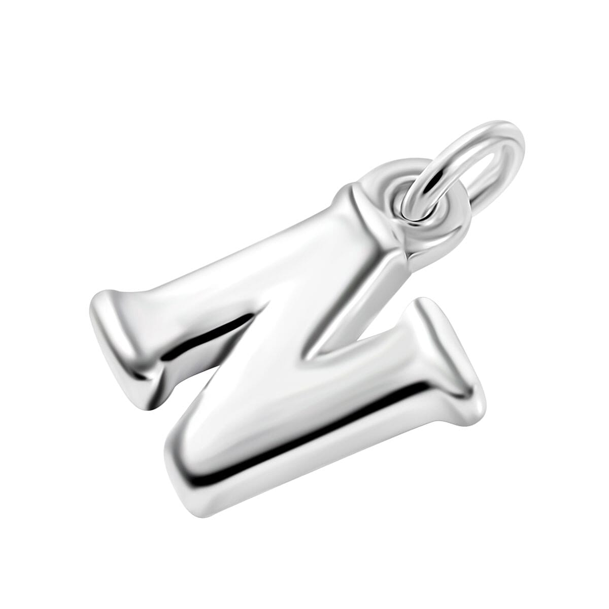 Initial N Charm in Sterling Silver 1.50 Grams