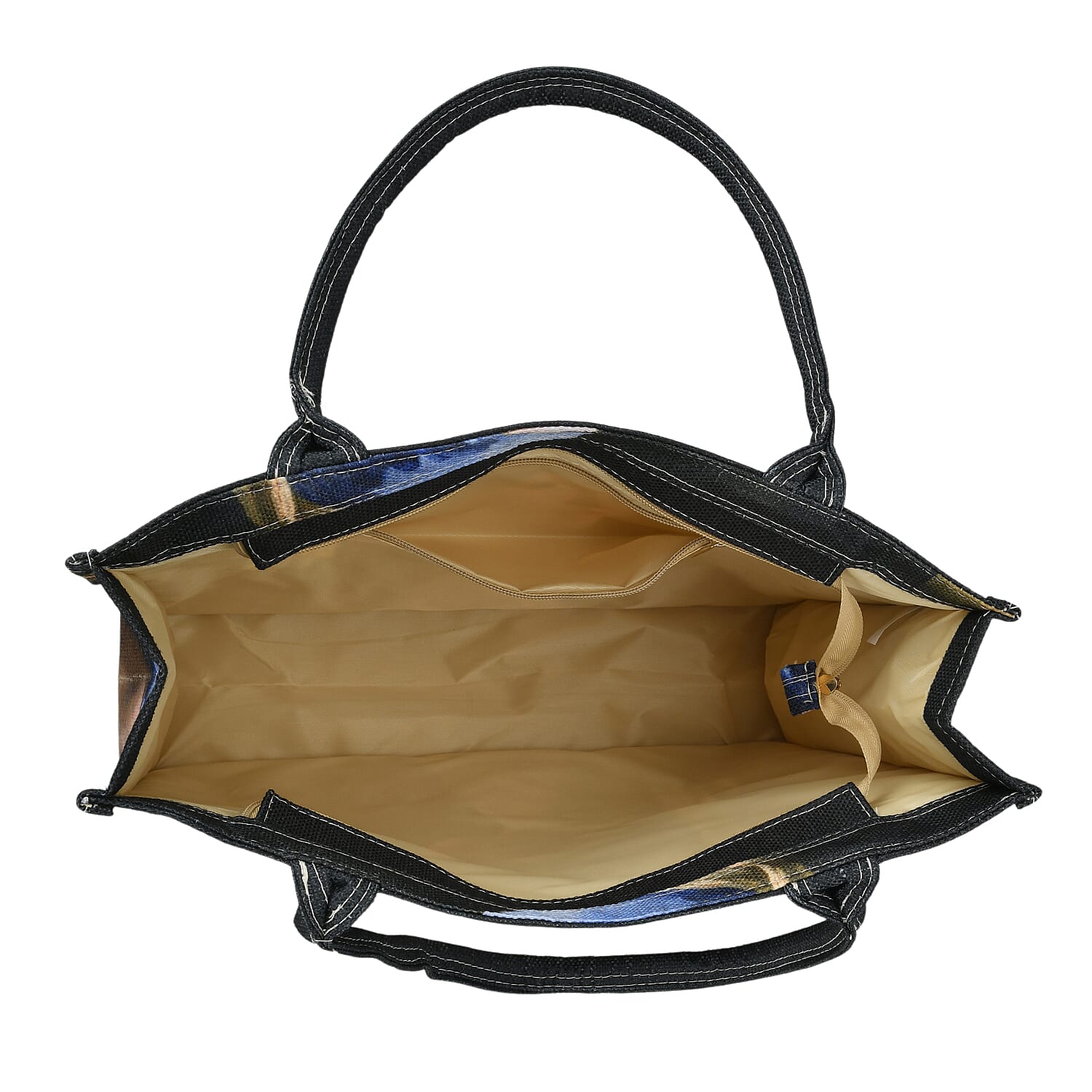 2-piece Set The Girl with a Pearl Earring Painted Tote Bag and Cellphone Bag