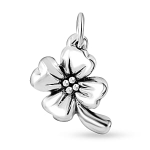Sterling Silver Flower Charm 2 Grams