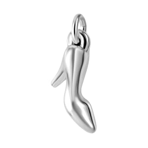 Sterling Silver Heels Charm 2 Grams
