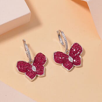 Simulated Ruby Color Diamond - Product card gallery slide 2 (9432241766655)