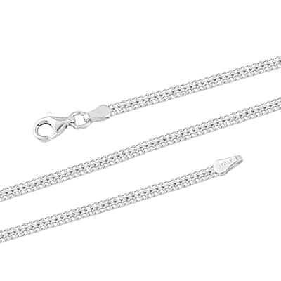 Italian Sterling Silver Arrow Chain Necklace 18 Inches 4.50 Grams