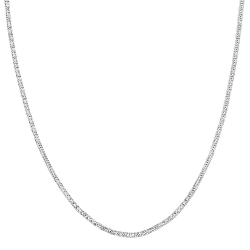 Italian Sterling Silver Arrow Chain Necklace 18 Inches 4.50 Grams