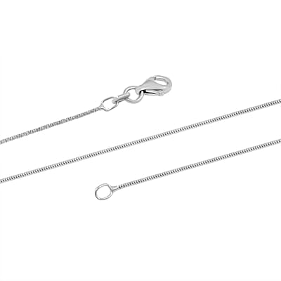 Italian Sterling Silver Round Snake Chain Necklace 18 Inches 2.40 Grams