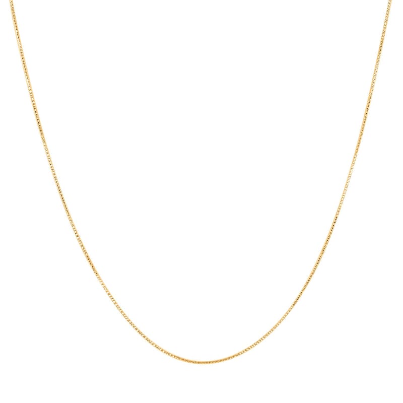 Italian 14K Yellow Gold Over Sterling Silver Round Snake Chain Necklace 18 Inches 2.40 Grams