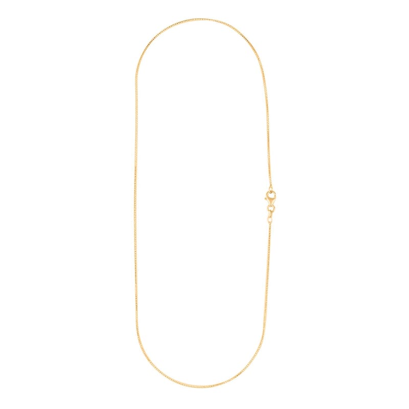 Italian 14K Yellow Gold Over Sterling Silver Round Snake Chain Necklace 18 Inches 2.40 Grams