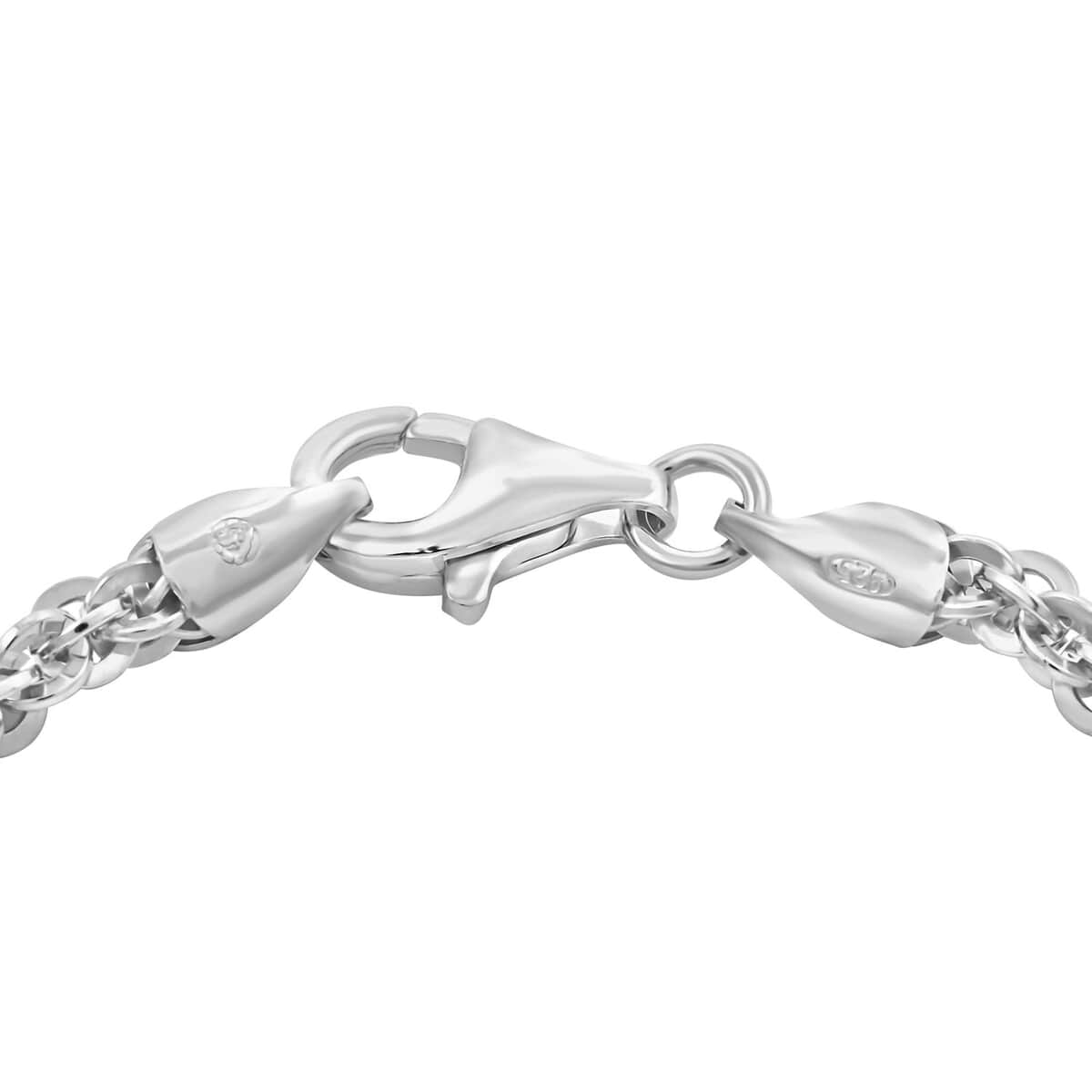 Italian Sterling Silver Vortex Chain Bracelet (7.50 In) 7.11 Grams image number 3