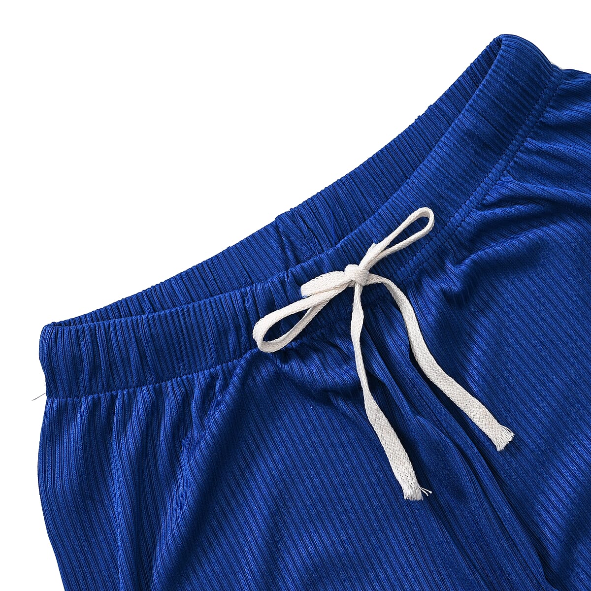 Set of 2 Blue and Floral Lounge Pants - One Size Fits Most image number 2