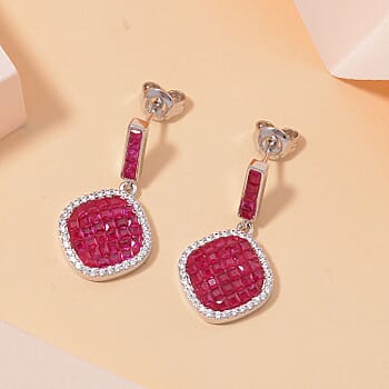 Simulated Ruby Color Diamond - Product card gallery slide 2 (10177586528569)