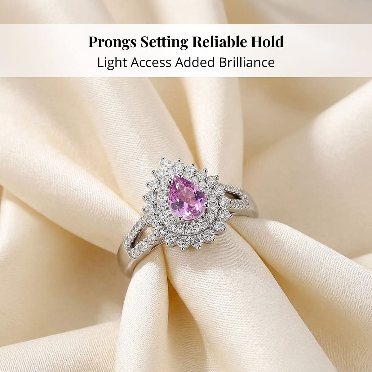 Rhapsody AAAA Madagascar Purple Sapphire and E-F VS Diamond 1.26 ctw Ring in 950 Platinum (Size 10.0) 7.25 Grams image number 3