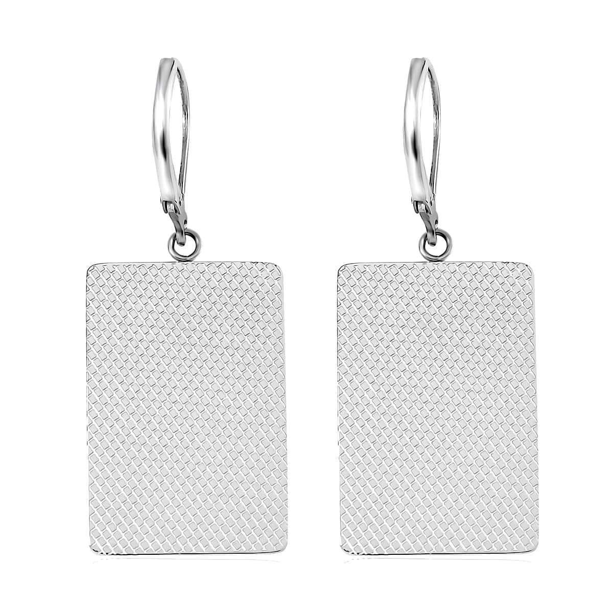 Bible Book Earrings in ION Plated YG and Stainless Steel image number 4