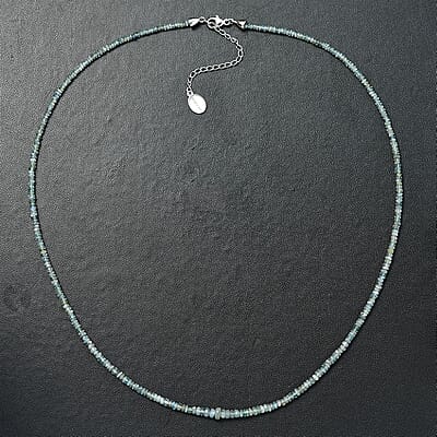 Rhapsody 950 Platinum AAAA Narsipatnam Alexandrite 28.00 ctw Beaded Graduate Necklace 18-20 Inches