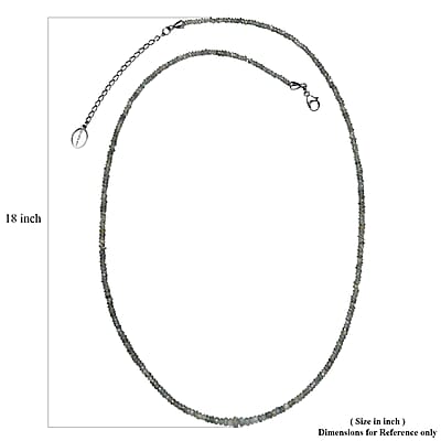 Rhapsody 950 Platinum AAAA Narsipatnam Alexandrite 28.00 ctw Beaded Graduate Necklace 18-20 Inches