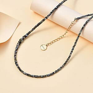 Iliana AAA Narsipatnam Alexandrite 30.00 ctw Beaded Necklace 18-20 Inches in 18K Yellow Gold 