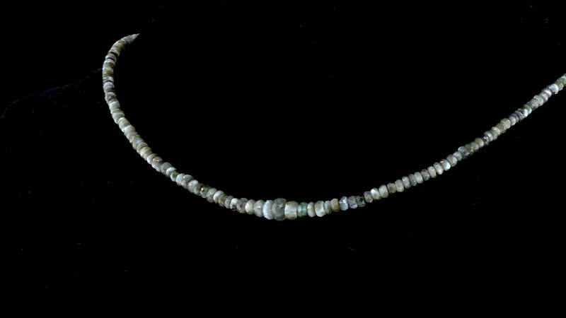 Iliana AAA Narsipatnam Alexandrite 30.00 ctw Beaded Necklace 18-20 Inches in 18K Yellow Gold