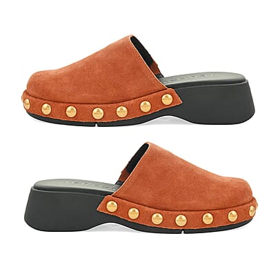 Aerosoles Gingerbread Grommet Detail Clog SIZE 10.00