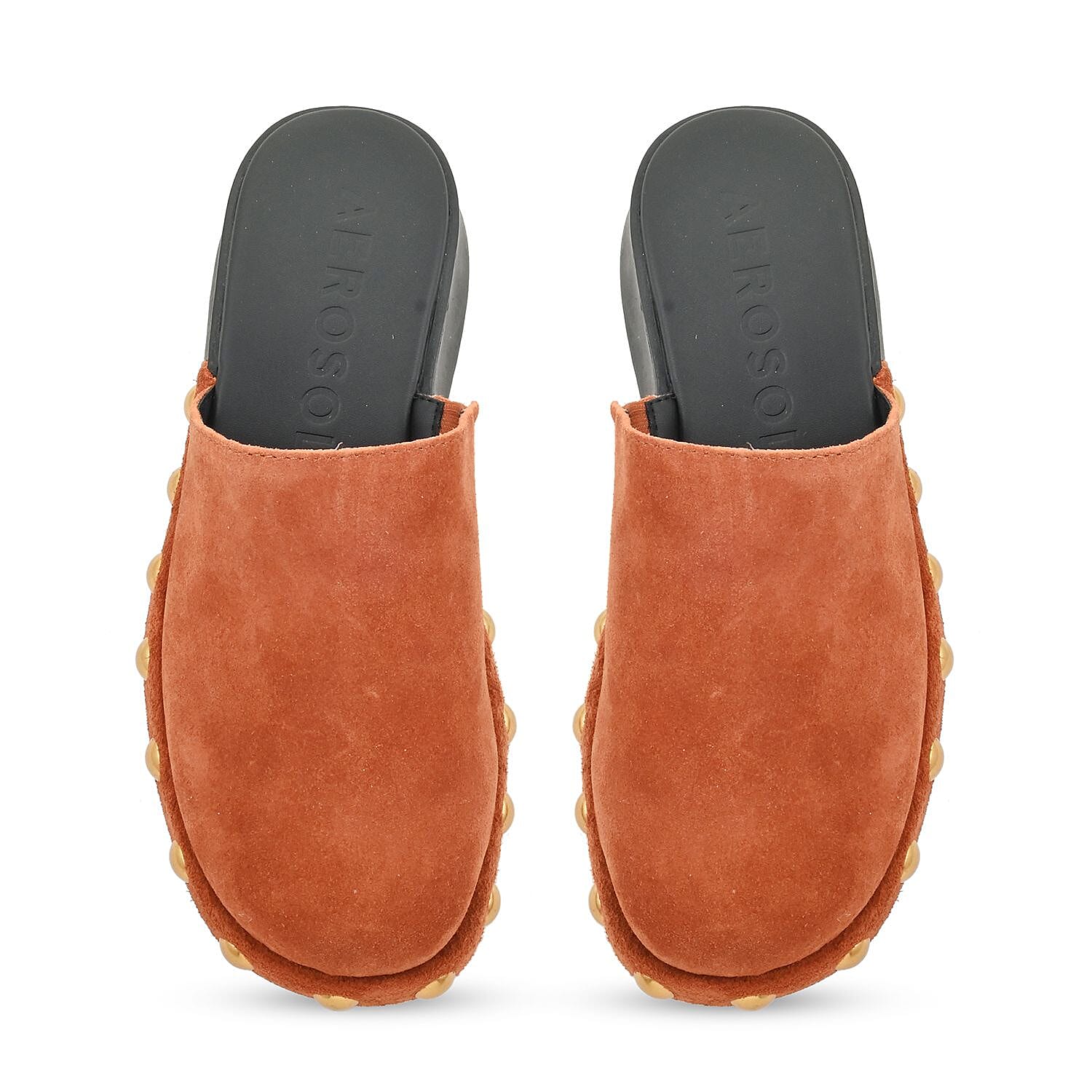 Aerosoles Gingerbread Grommet Detail Clog SIZE 10.00