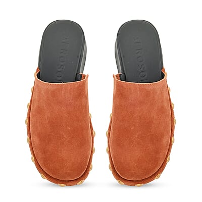 Aerosoles Gingerbread Grommet Detail Clog SIZE 10.00