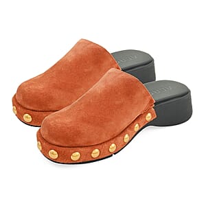 Aerosoles Gingerbread Grommet Detail Clog SIZE 8.00