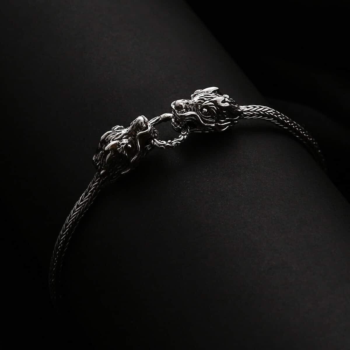 Bali Legacy Tulang Naga Dragon Bracelet in Sterling Silver 12.88 Grams (8.00 In) image number 1