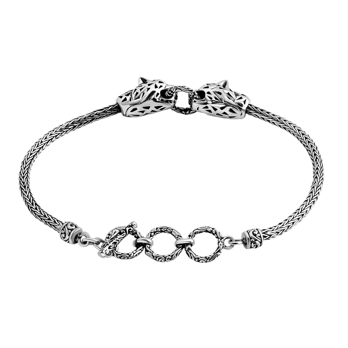 Bali Legacy Tulang Naga Panther Bracelet in Sterling Silver 11.64 Grams (8.00 In) image number 3