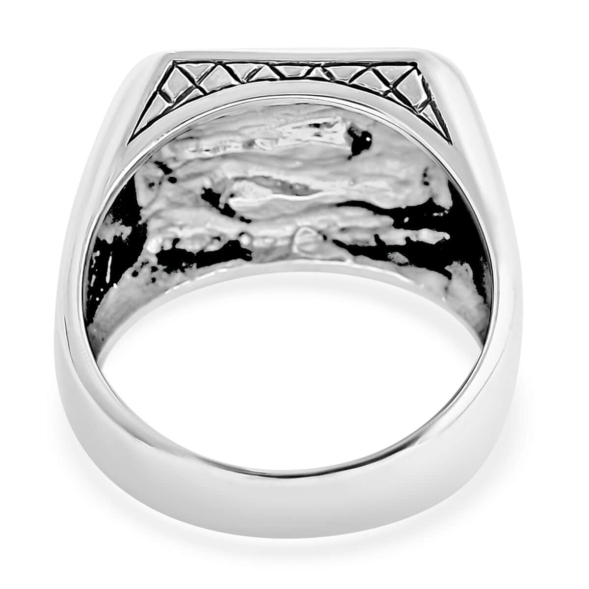 Bali Legacy Sterling Silver Dragon Ring (Size 7.0) 8.65 Grams image number 4