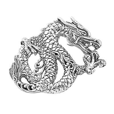 Bali Legacy Sterling Silver Dragon Pendant without Chain 8.65 Grams