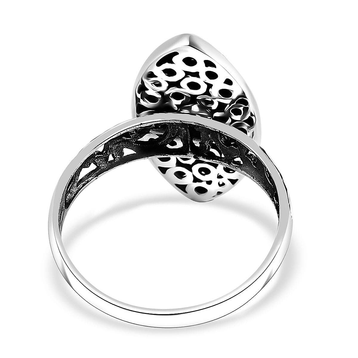 Bali Legacy Eagle Ring in Sterling Silver (Size 9.0) 3.65 Grams image number 4