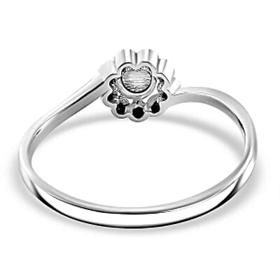 950 Platinum Floral Ring (Size 6.5) (2.18 g)