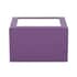 Purple Three Layer Faux Leather Jewelry Box with Anti Tarnish Lining and 2 Removable Tray, Jewelry Organizer Box, Travel Jewelry Box, Jewelry Storage, Travel Jewelry Organizer image number 5