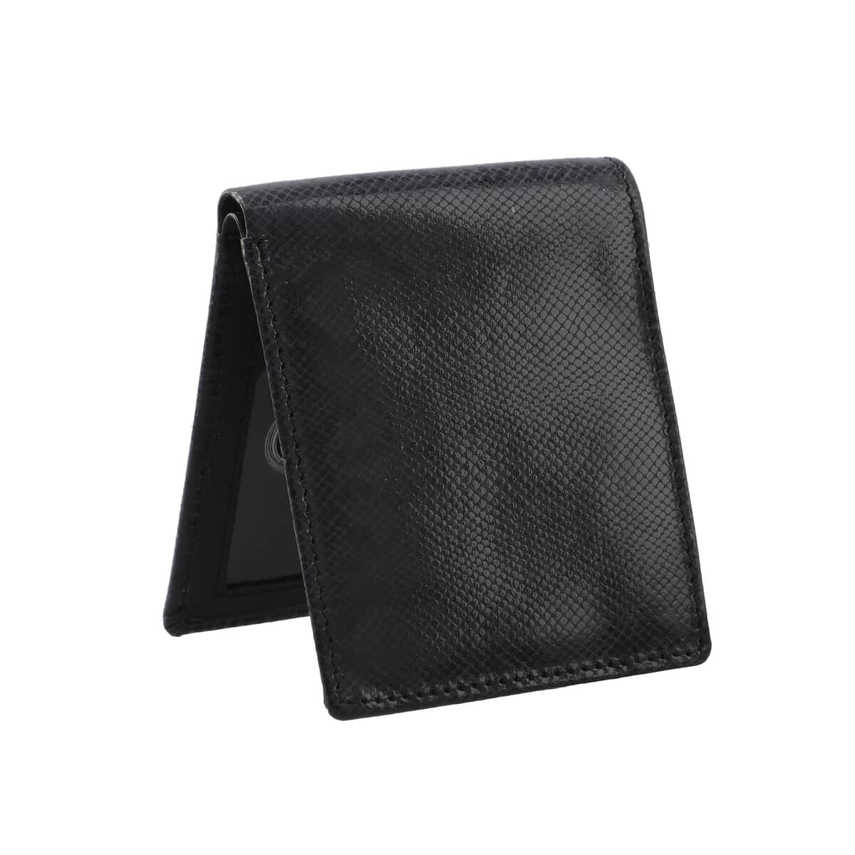 Passage Black Snake Foiled Pattern Genuine Leather RFID Protected Men's Wallet image number 6