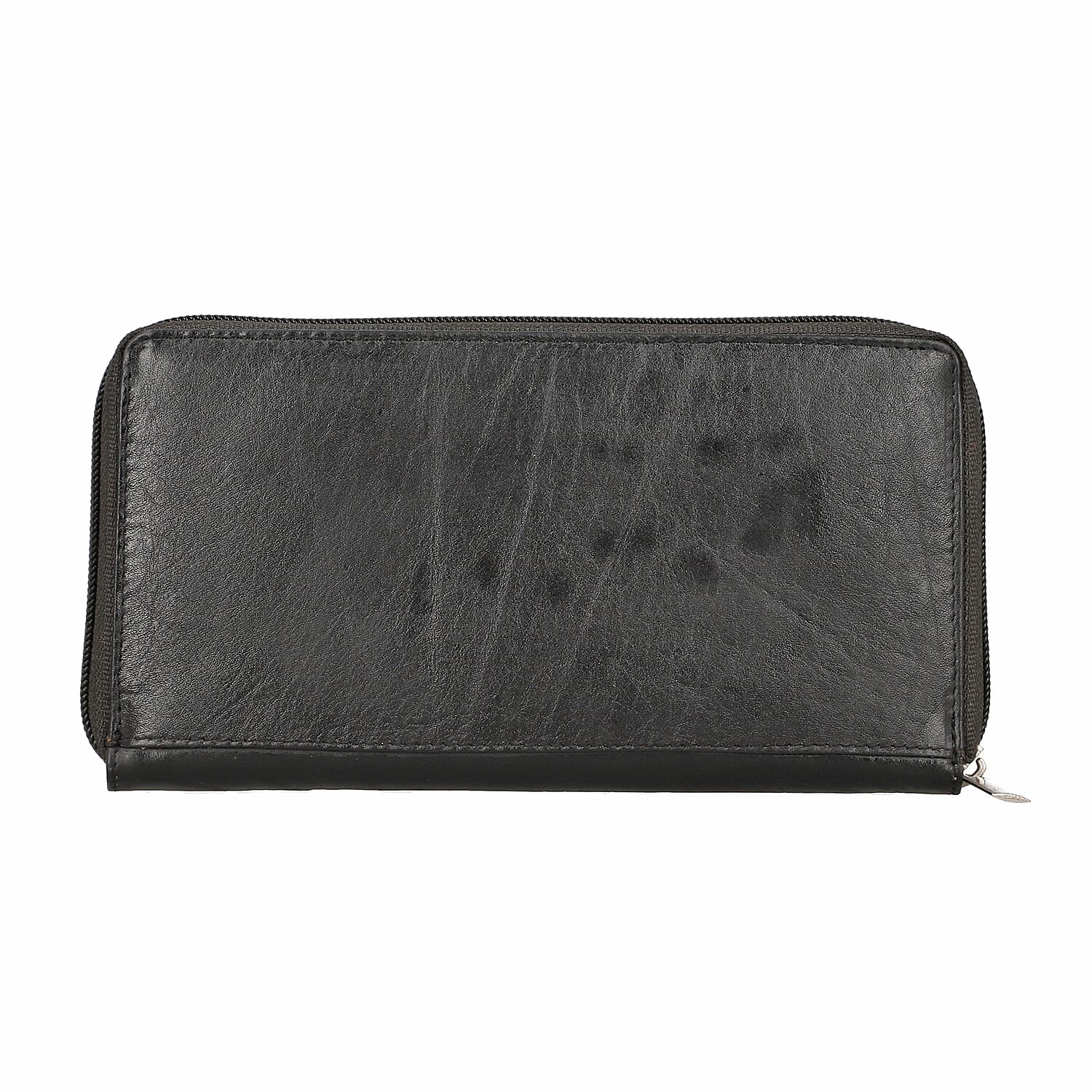 Union Code Beige Snake foil Print Genuine Leather RFID Women's Wallet
