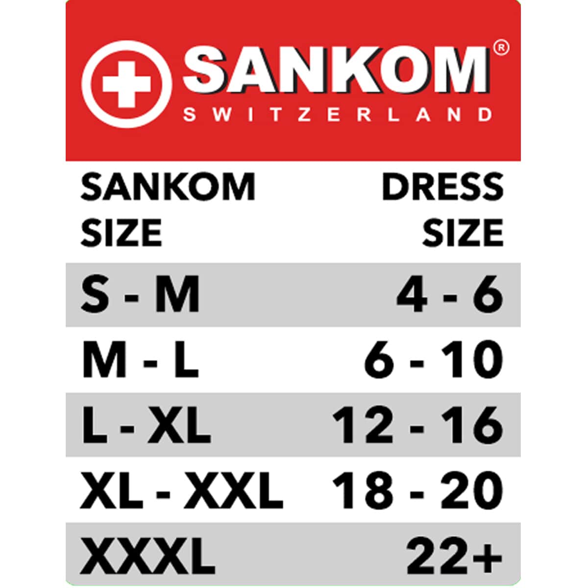 Sankom Patent Mid-Thigh Shaper with Bamboo Fibers - XS | Gray
