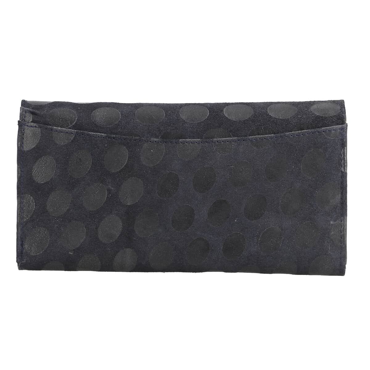 Union Code Navy Genuine Leather RFID Women's Wallet image number 5