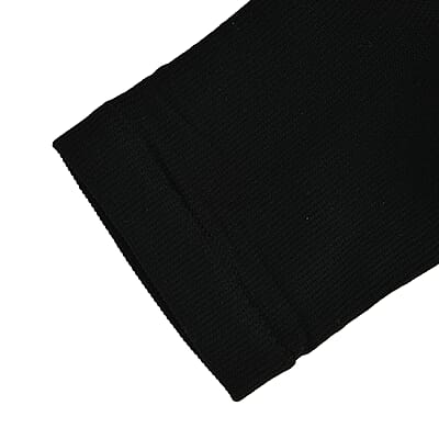 Set of 2 Pairs Black Zipper Compression Socks- XXL (18 above)